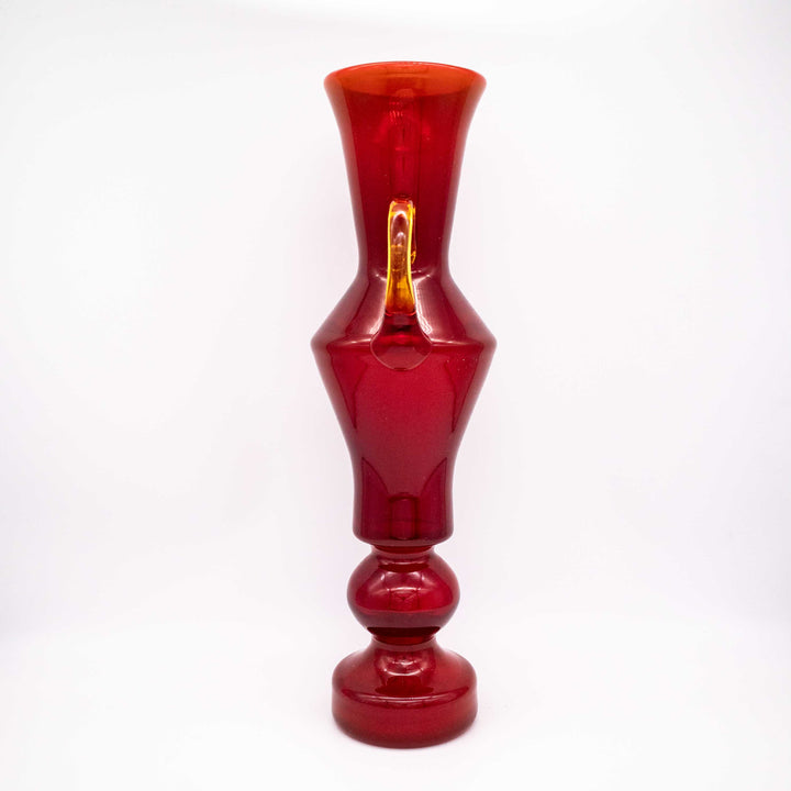 Natriumglas Vase von Zbigniew Horbowy, Seitenansicht links