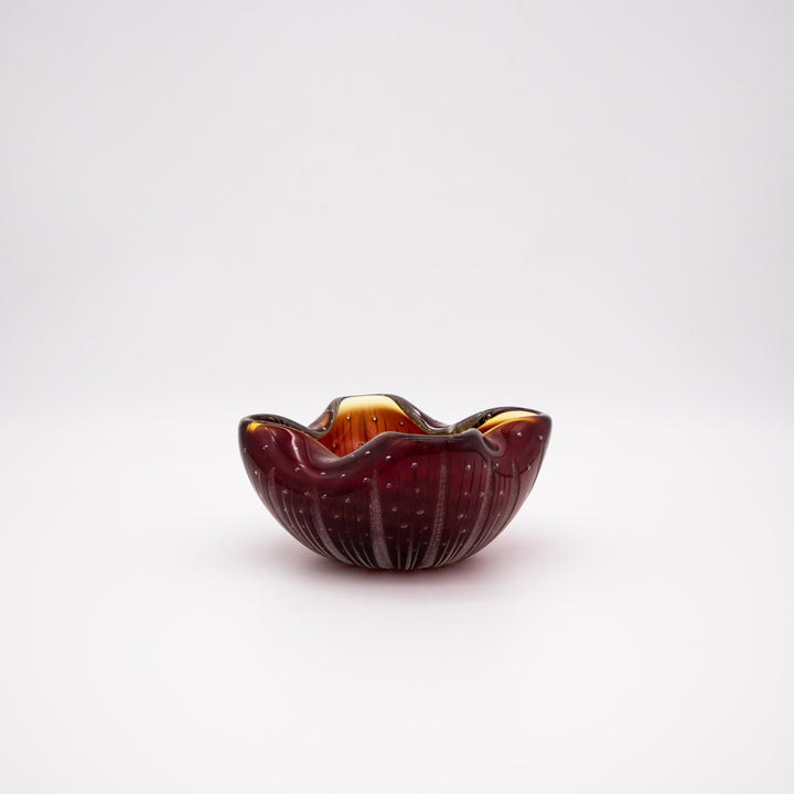 Murano Aschenbecher aus Bubble Glas