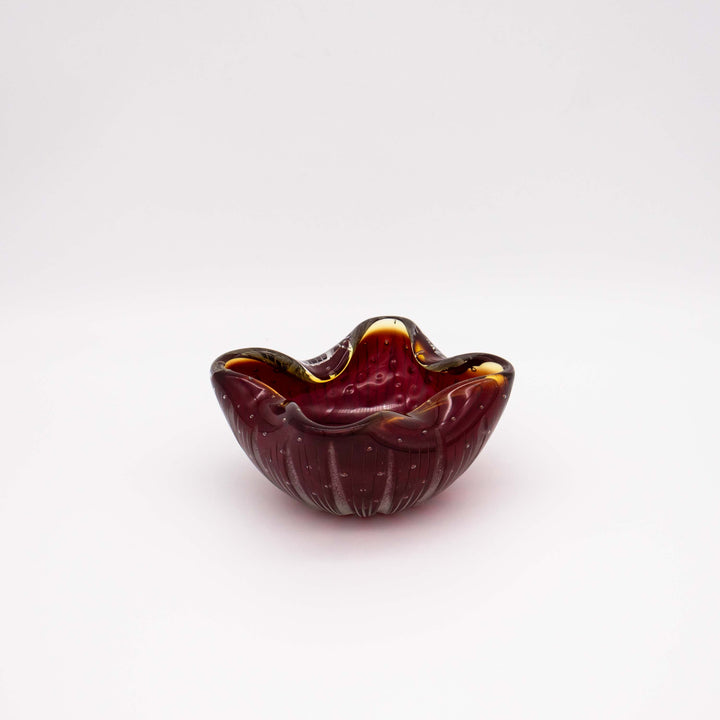Murano Aschenbecher aus Bubble Glas