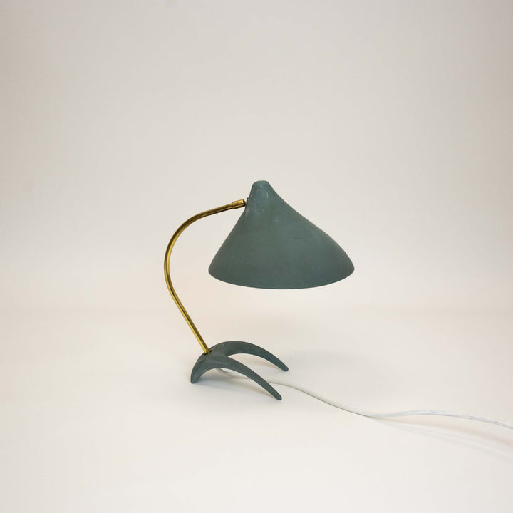 Krähenfuß Tischlampe von Karl-Heinz Kinsky,Seitenansicht rechts