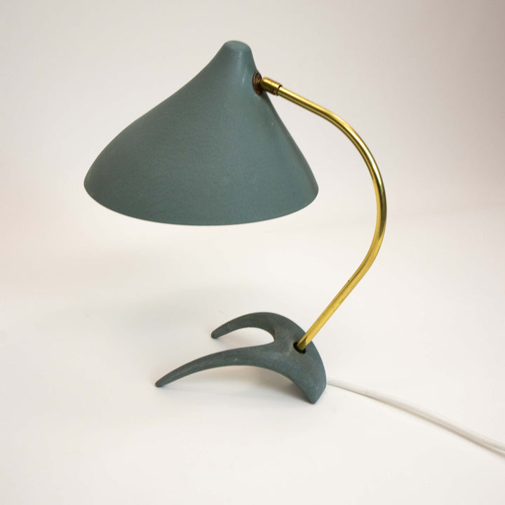 Krähenfuß Tischlampe von Karl-Heinz Kinsky, nach rechts schauend
