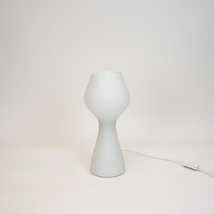 Glas Mushroom Lampe im Stile von Lisa Johansson Pape, Vorderseite