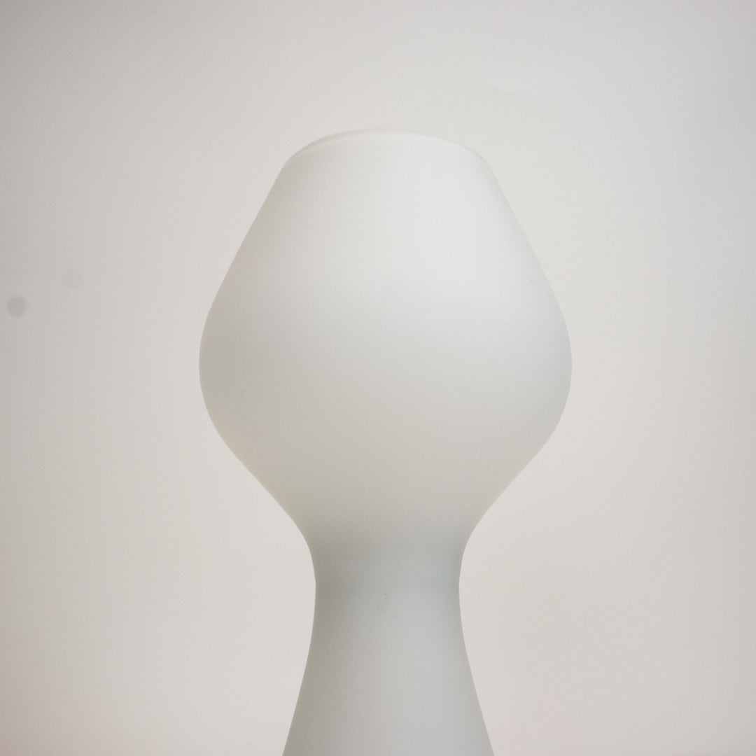 Glas Mushroom Lampe im Stile von Lisa Johansson Pape, in Aufsicht 