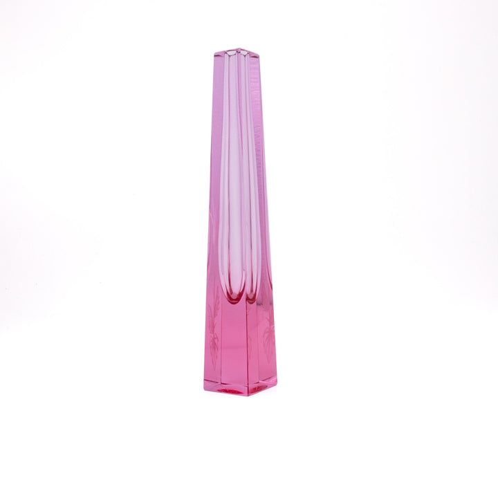 Geschliffene Vase von Adolf Matura für Moser