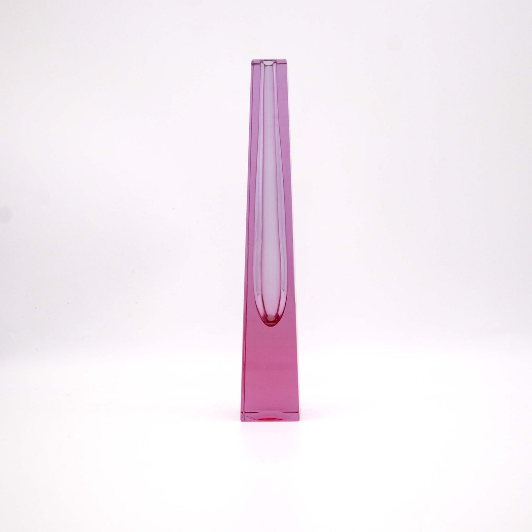 Geschliffene Vase von Adolf Matura für Moser