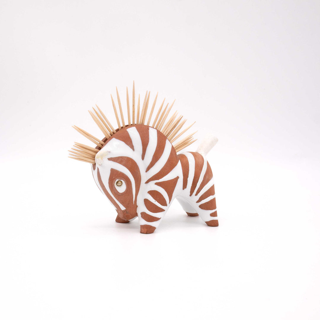 Zebra Zahnstocherhalter von Anzengruber