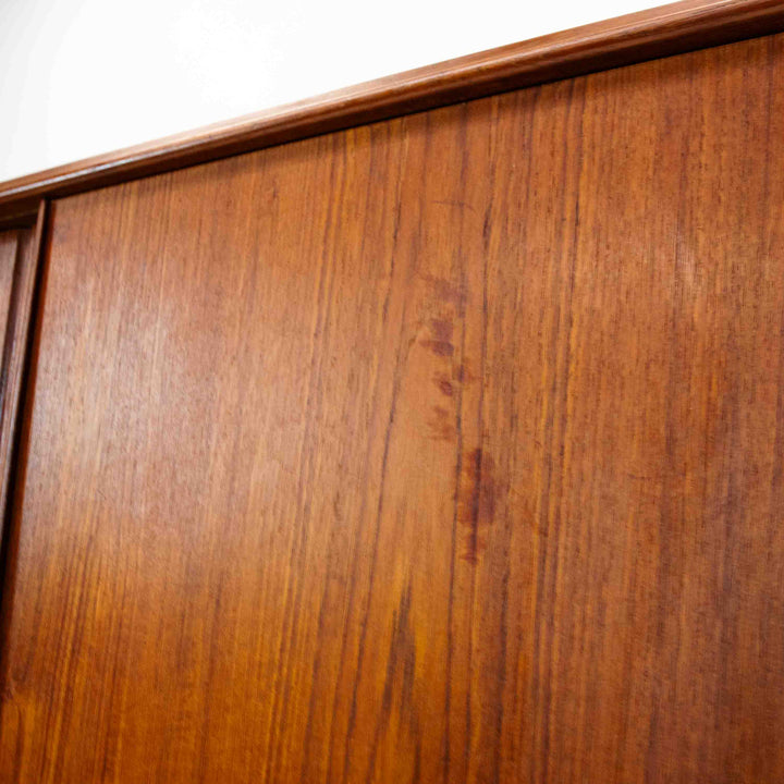 Dänisches Teak Highboard von E.W. Bach für Sejling Skabe, Fehlstelle