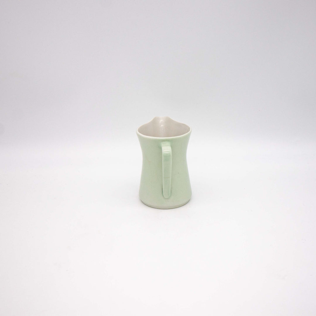 Kleine Lilien Porzellan Milchkanne, Rückseite