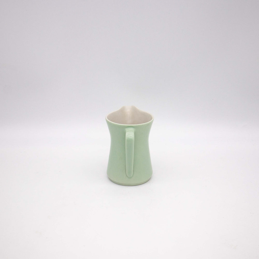 Kleine Lilien Porzellan Milchkanne, Rückseite