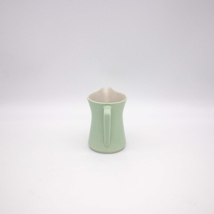 Kleine Lilien Porzellan Milchkanne, Rückseite