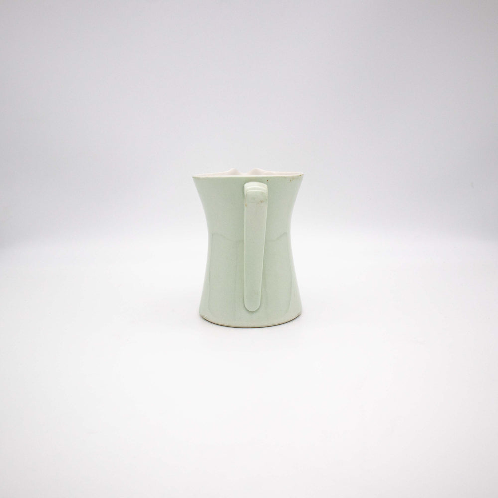 Lilien Porzellan Milchkanne, Rückseite