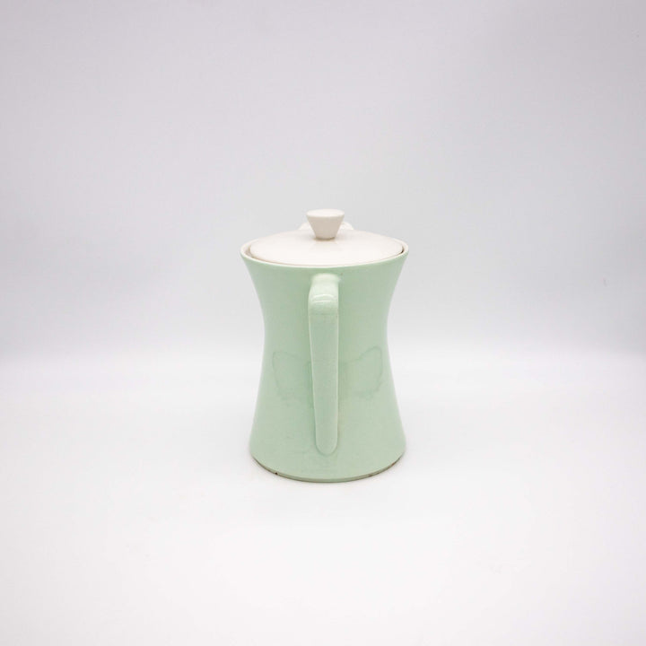 Lilien Porzellan Kaffeekanne, Rückseite