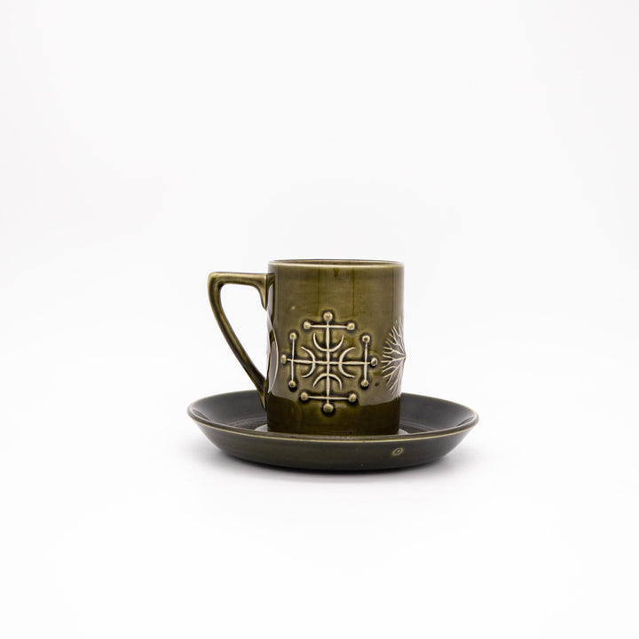 Tasse von Portmeirion "Totem", Seitenansicht rechts