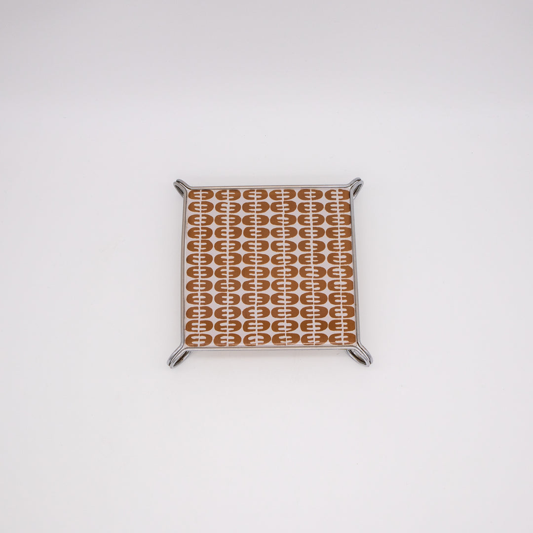 Keramik Untersetzer "CRISTAL", von oben fotografiert