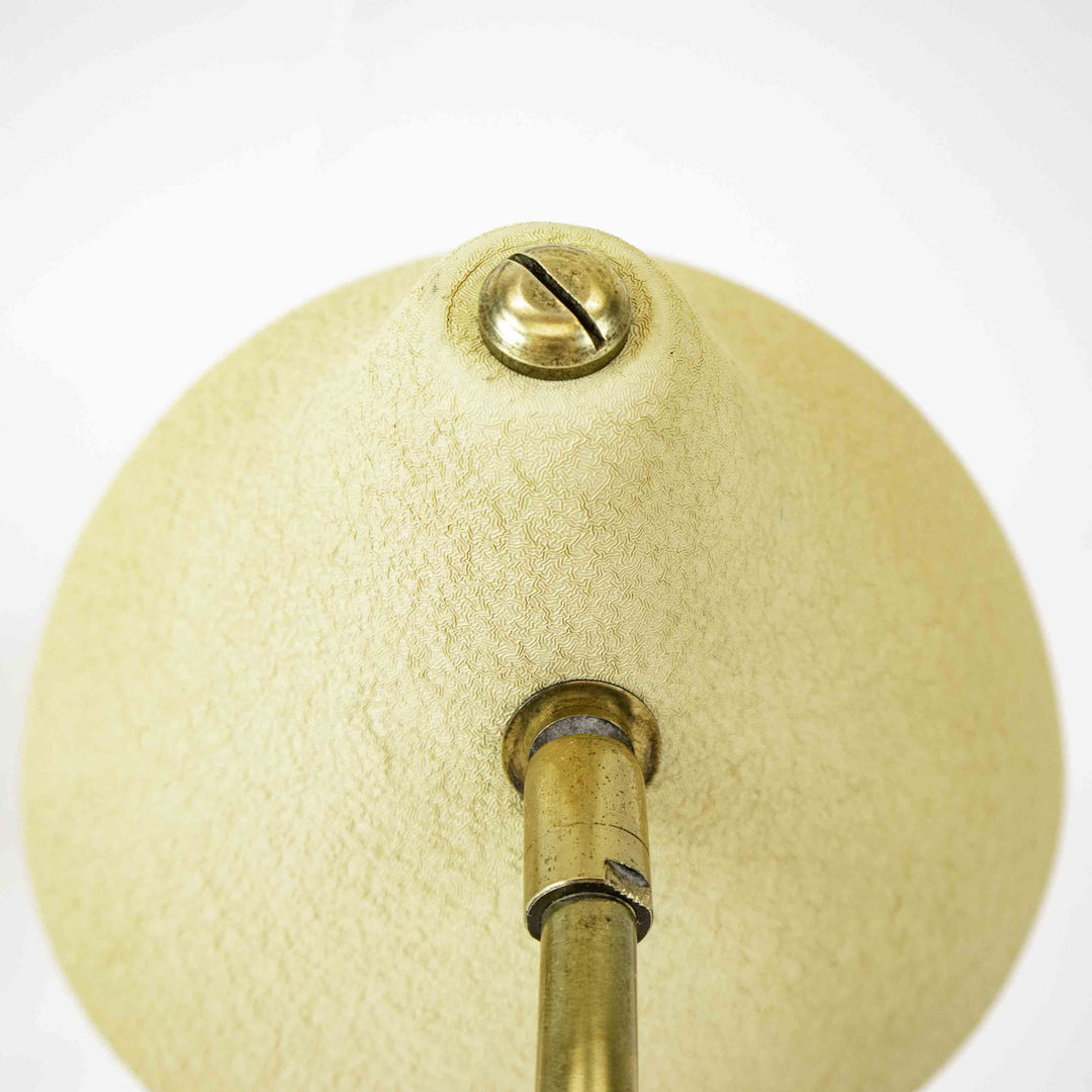 Vintage 2 Stück Krähenfuß Tischlampen Paar von Karl-Heinz Kinsky, Detailansicht Schirm
