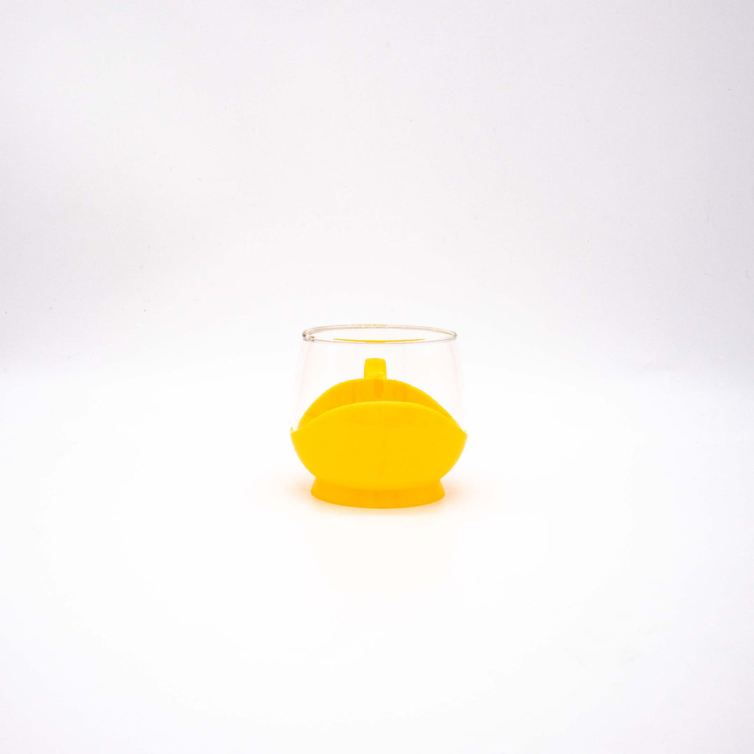Vintage 6er Set Space Age Tassen von Melitta, Seitenansicht rechts