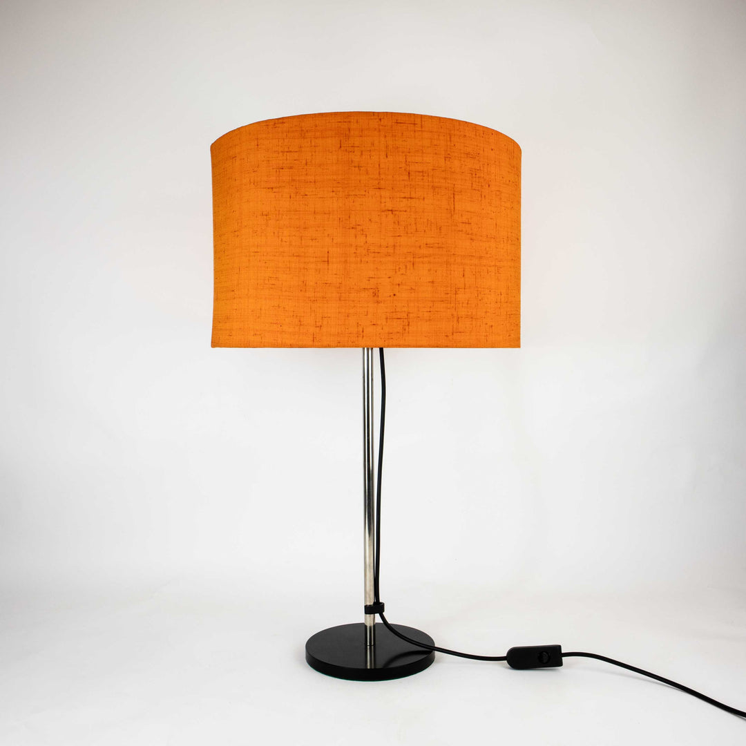 Vintage Höhenverstellbare Tischlampe von Staff L 400, Schirm ganz nach oben verschoben