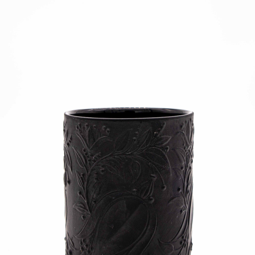 Vintage Kleine Porzellan Vase von Bjorn Wiinblad für Rosenthal Studio Line, Detailansicht Mündung-163