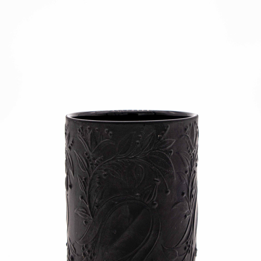 Vintage Kleine Porzellan Vase von Bjorn Wiinblad für Rosenthal Studio Line, Detailansicht Mündung-163