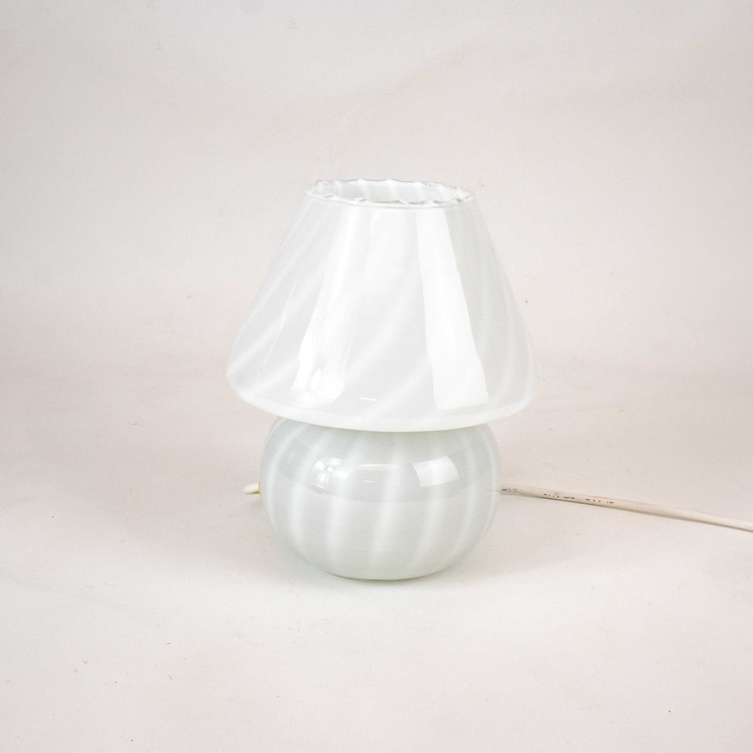 Vintage Murano Mushroom Lampe, Rückseite
