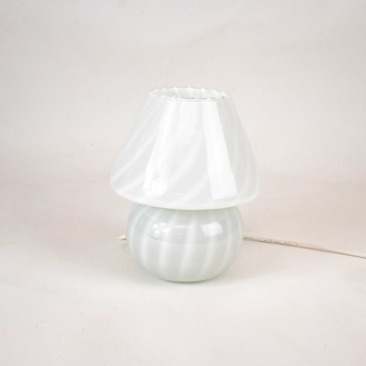 Vintage Murano Mushroom Lampe, Rückseite
