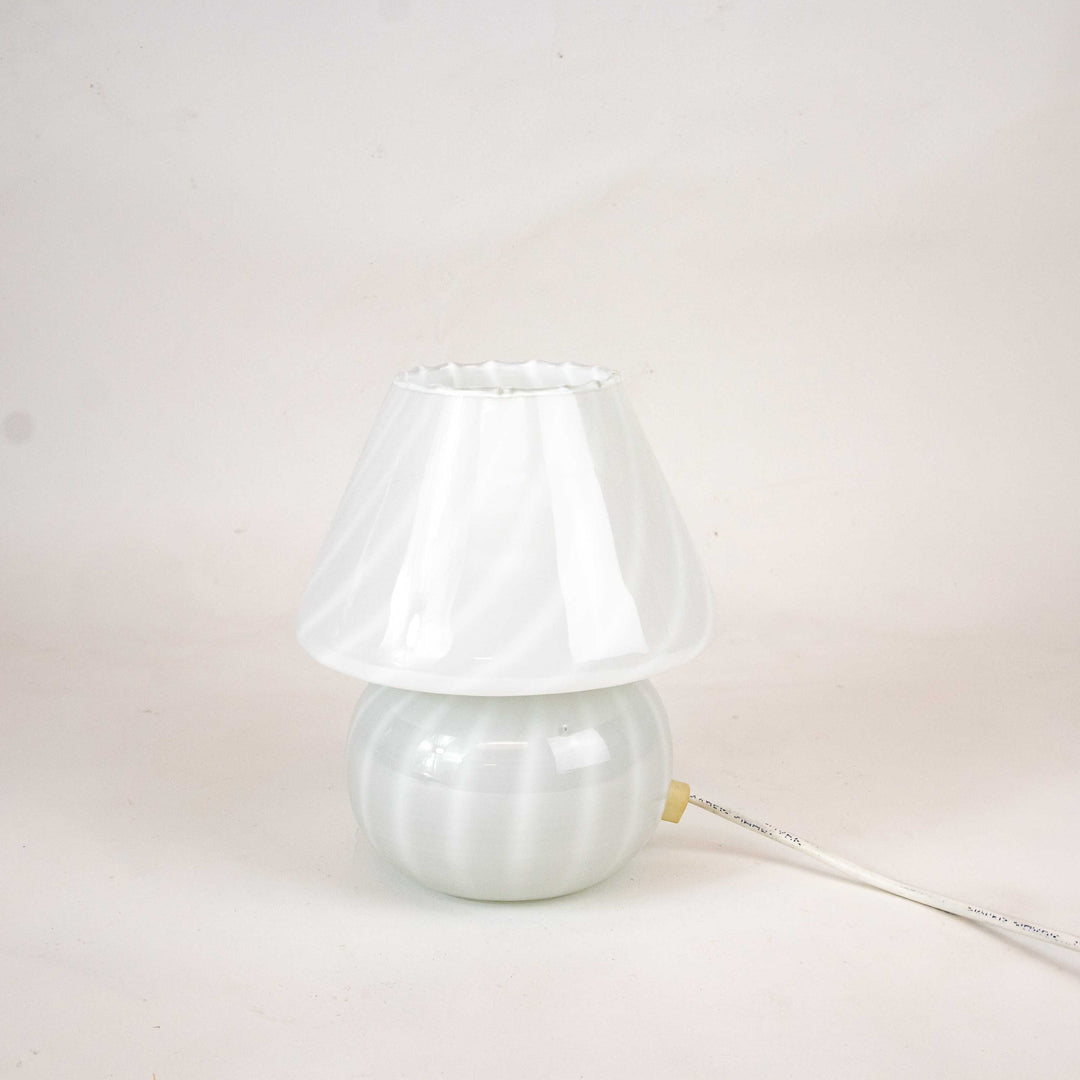 Vintage Murano Mushroom Lampe, Seitenansicht links