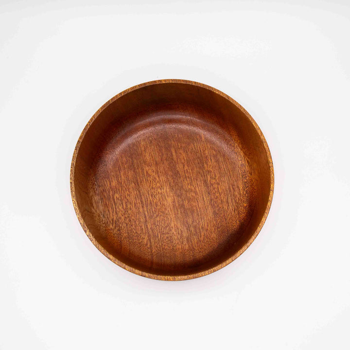 Vintage Teak Salatschuessel Vogelperspektive