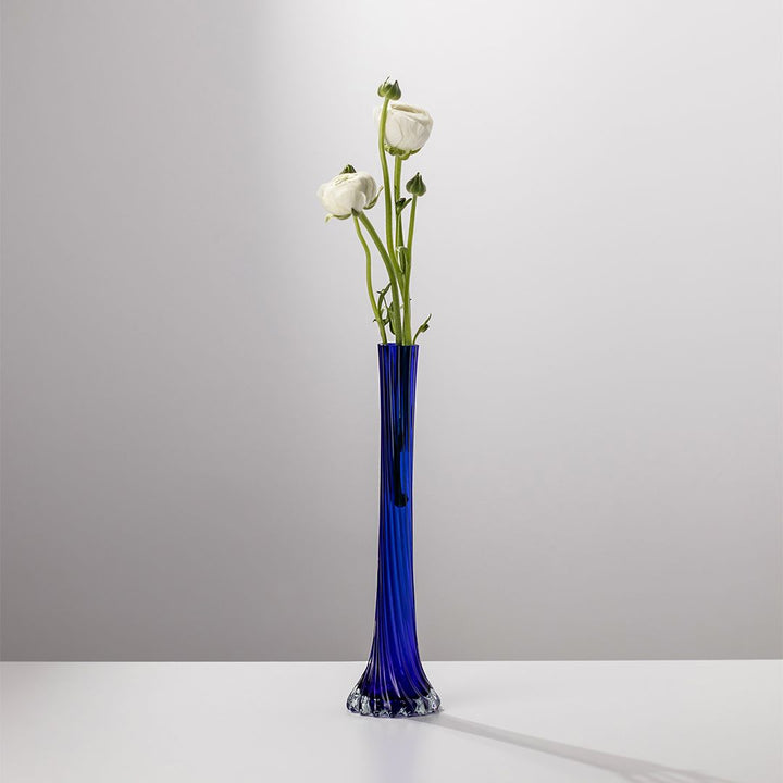 Blaue Stabvase