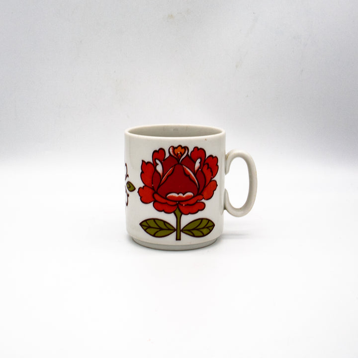 Kaffeehäferl Rose, Seitenansicht links
