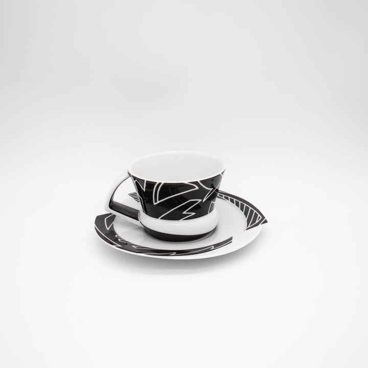 Rosenthal Künstlertasse Nr. 5 Dorothy Hafner, Seitenansichr rechts