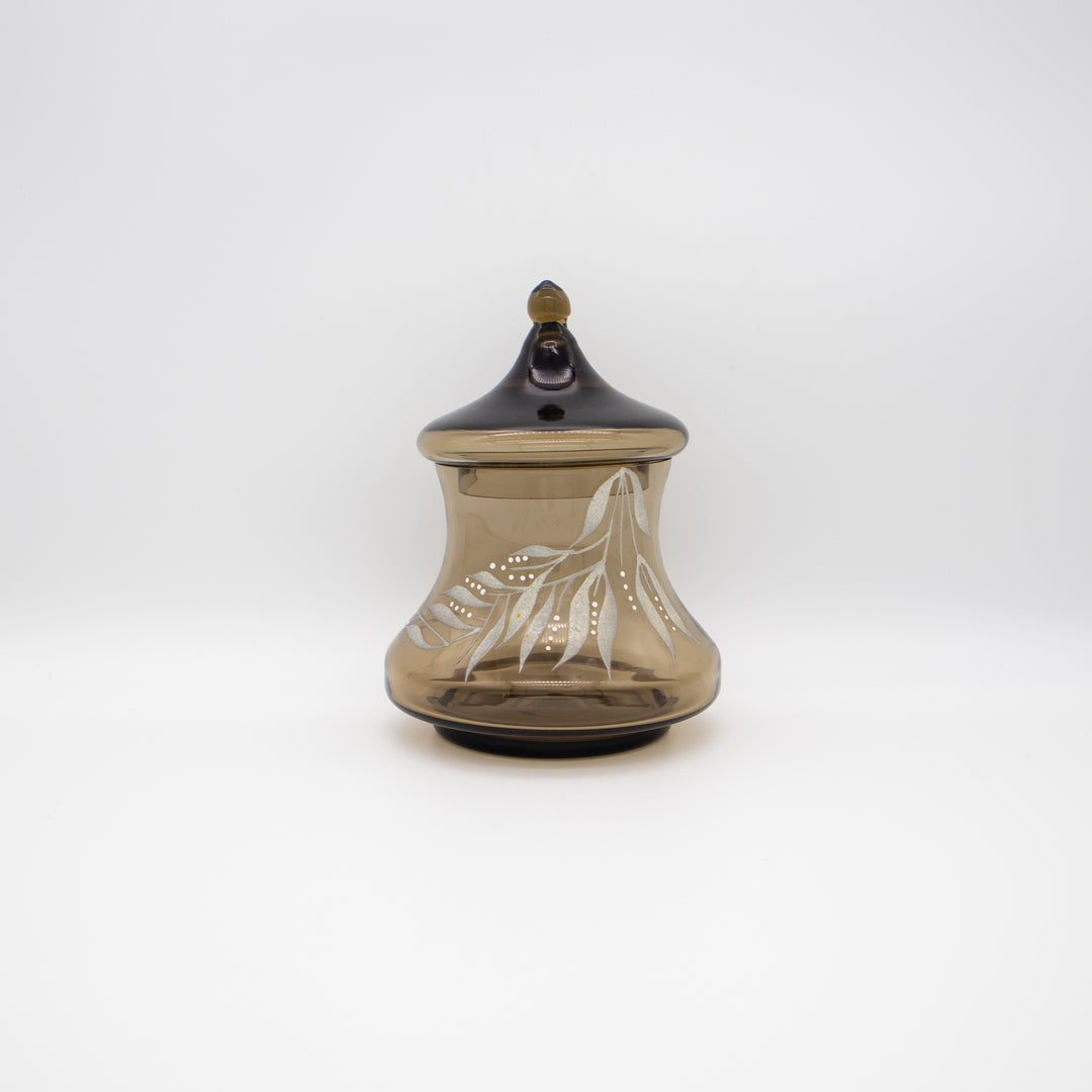 Rauchglas Bonbonniere, Vorderseite