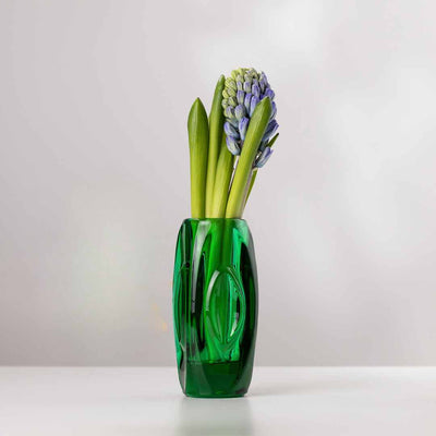 Mid Century Vase von Rodulf Schrötter mit  Blumen