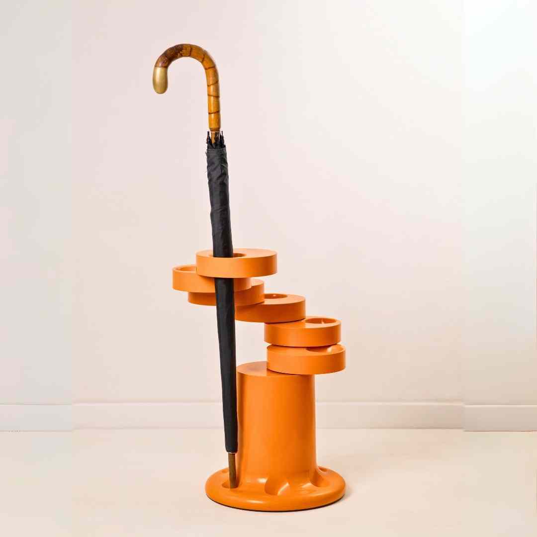 Pluvium Schirmständer von Giancarlo Piretti für Castelli mit Schirm