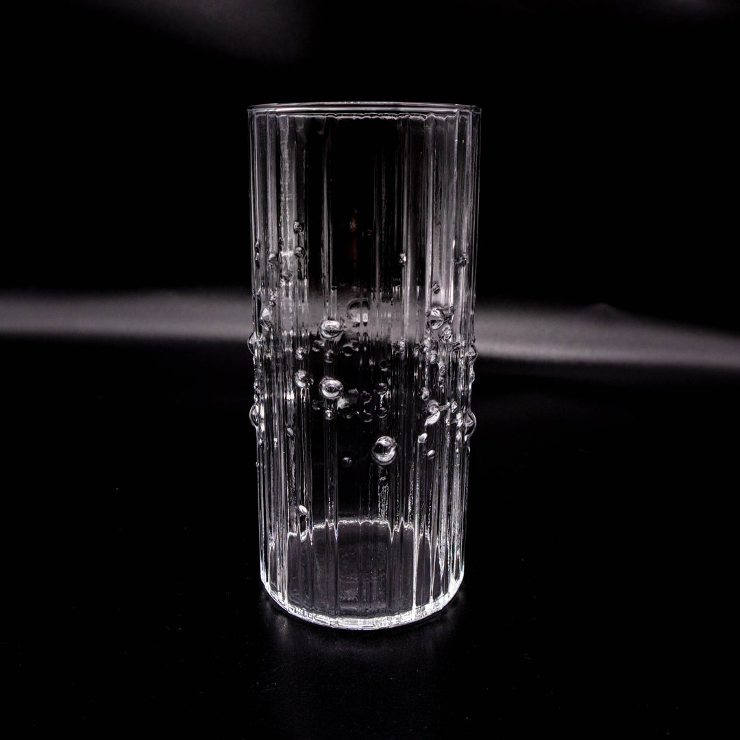 8er Set Tumbler Gläser Mesi von Tapio Wirkkala für Iittala, Detailansicht einzelnes Glas