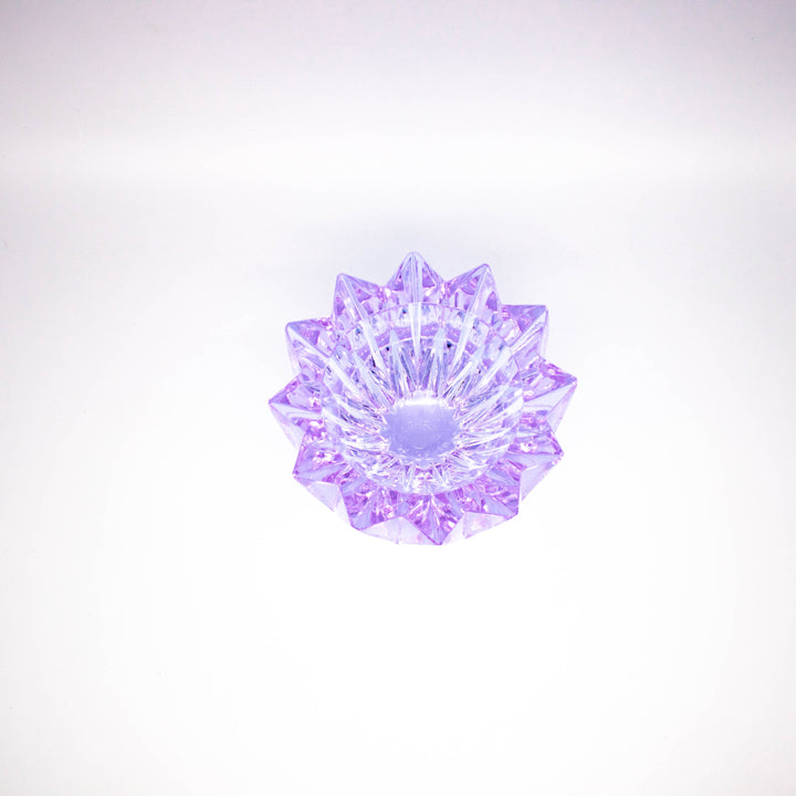 Aimo Okkolin „Water Lily“ Kristallglas-Schale für Riihimäen Lasi, Innenansicht