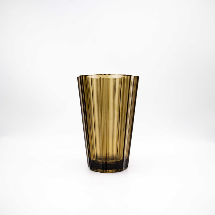 Luminarc Vase aus Rauchglas, Vorderseite