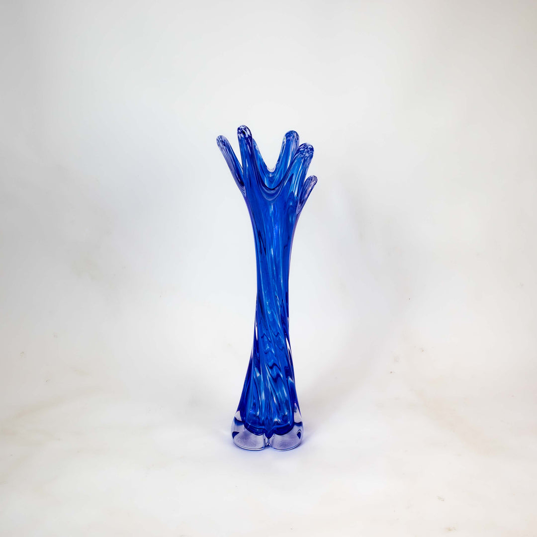 Große blaue Vase, Seitenansicht rechts
