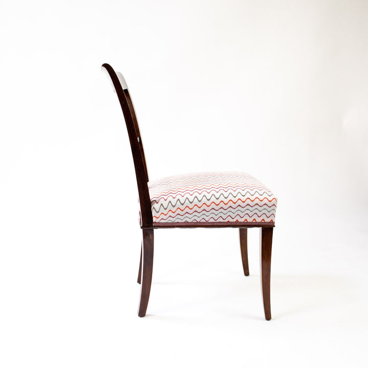 Art Deco Stuhl von Hugo Gorge, 1927, Seitenansicht links