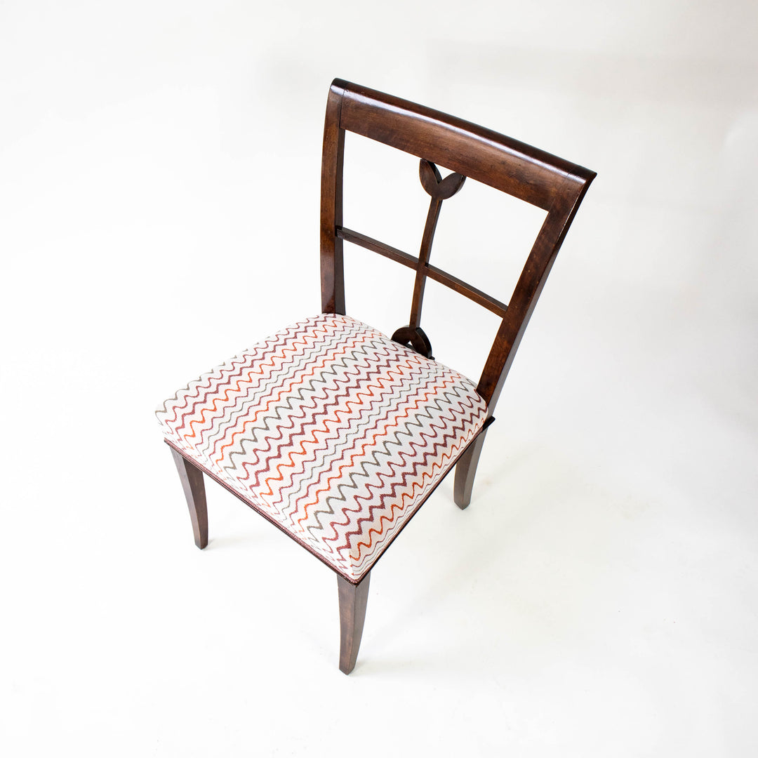 Art Deco Stuhl von Hugo Gorge, 1927, Vogelperspektive