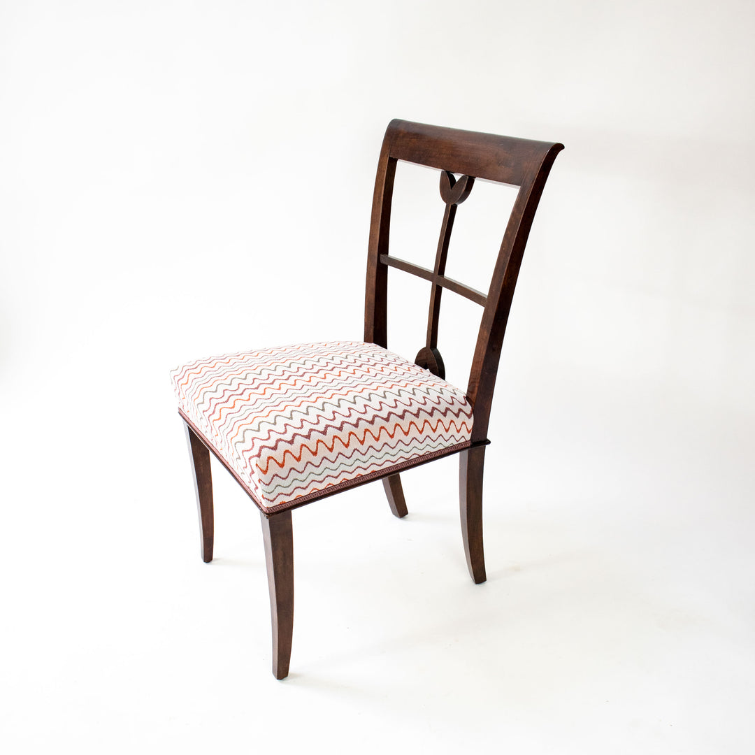 Art Deco Stuhl von Hugo Gorge, 1927, leicht schräg nach links stehend