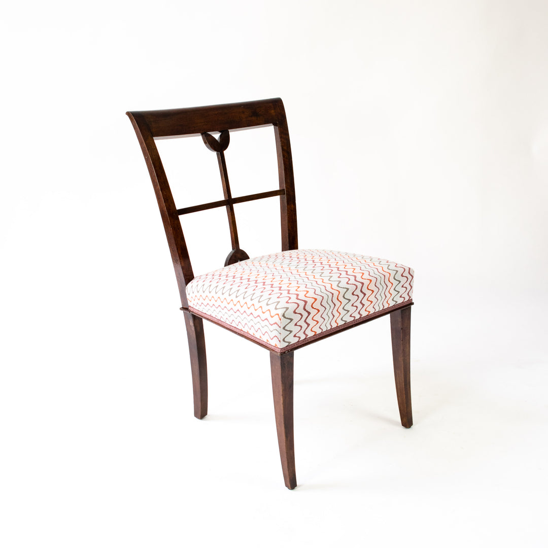 Art Deco Stuhl von Hugo Gorge, 1927, leicht schräg stehend