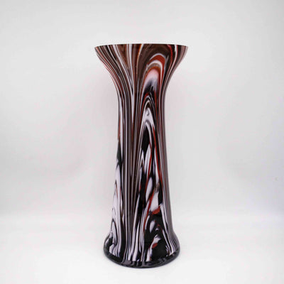 Eindrucksvolle Glas-Vase, Rückseite