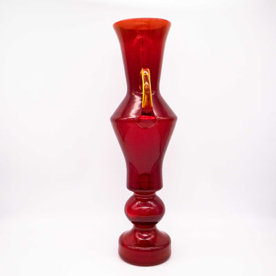 Natriumglas Vase von Zbigniew Horbowy, Seitenansicht rechts