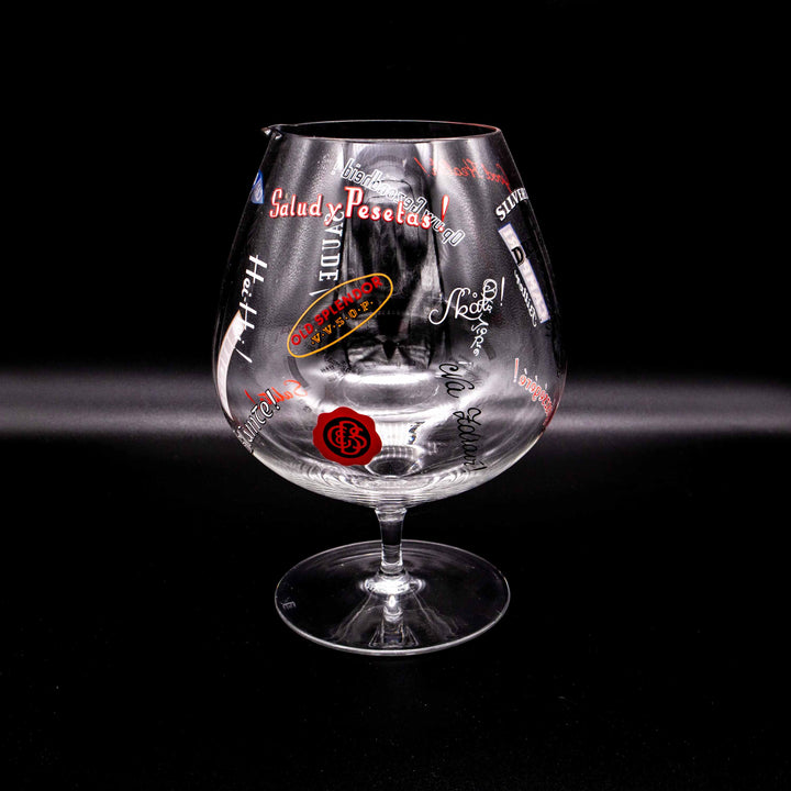 Bowle Glaskrug Riedel, Seitenansicht links