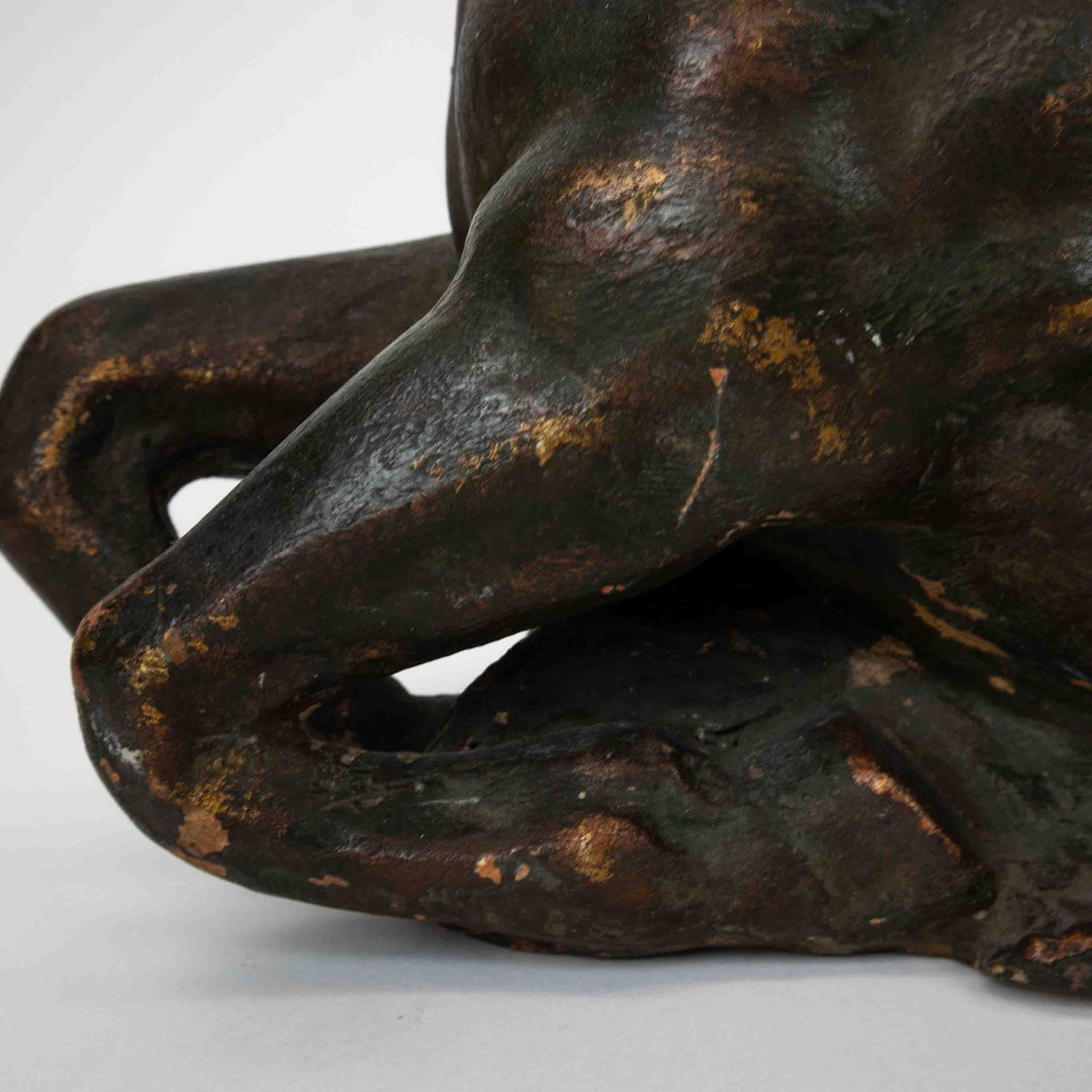 Große Pferdeskulptur, Detailansicht Füße