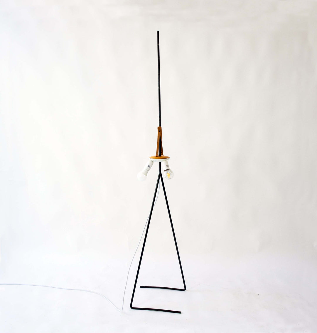 Fliegenbein Stehlampe von Kalmar, 1950er, Aufhängung ohne Lampenschirm
