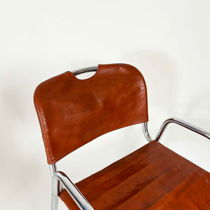 6 "Castiglietta" chairs by Achille Castiglioni for Zanotta 