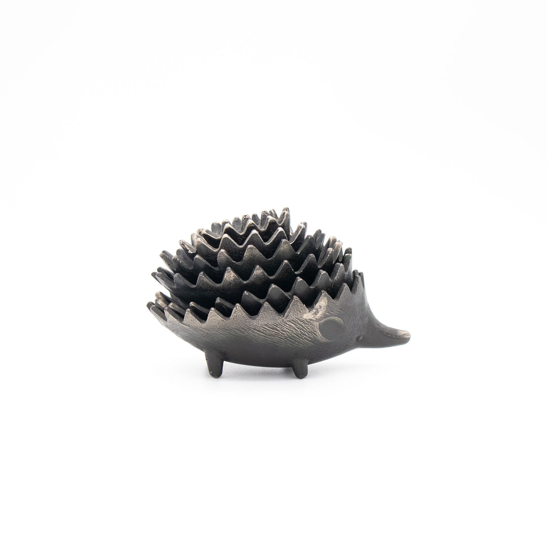 Igelfamilie Aschenbecher Set, Seitenansicht links