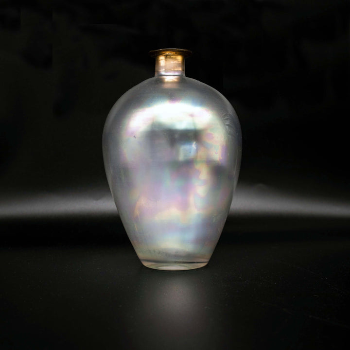 Irisierende Flaschenvase, Rückseite