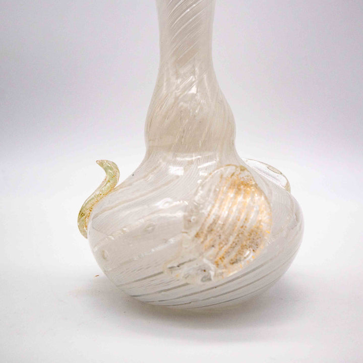 Kleine Murano Vase mit Zanfirico Dekor, Detailansicht